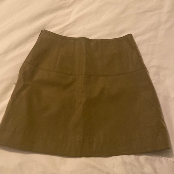 Suede free people skirt - Picture 1 of 1